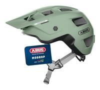 ABUS MoDrop MTB Helmet for Mountain Biking, Green, L