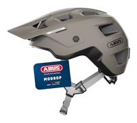 ABUS MoDrop MTB Helmet for Mountain Biking, Grey, L