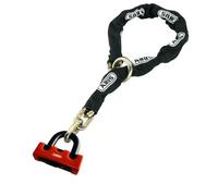 ABUS Granit Power XS 67 10KS Black Loop Chain Lock, black, size 120 cm for Men