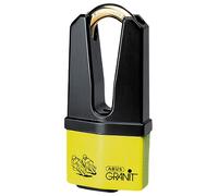 ABUS Motorcycle Motorbike Padlock Shackle Granit Quick 37/60 HB70 Yellow