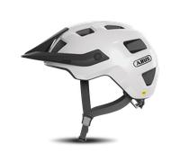 ABUS MTB helmet MoTrip MIPS - bike helmet for a safe start in mountain biking - with impact protection - for men and women - shiny white, size M