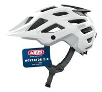 Abus Moventor 2.0 - MTB-Helmet Shiny White S (51 - 55 cm)