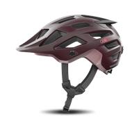 ABUS Moventor 2.0 MTB Helmet - high-comfort off-road bike helmet - all-mountain helmet, unisex - dark red, size M