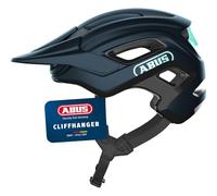 ABUS MTB helmet Cliffhanger - bike helmet for demanding trails - with large ventilation openings & TriVider strap system - for men and women