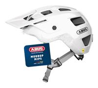ABUS MTB Helmet MoDrop MIPS, White, L