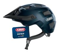 ABUS MTB helmet MoTrip - robust bike helmet with height-adjustable peak for mountain bikers - customised fit - unisex