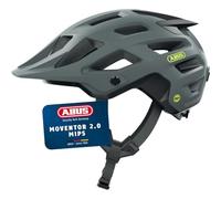 Abus Moventor 2.0 Mips Helmet, Grey, 54-58Cm
