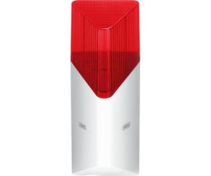 ABUS outdoor siren for the Smartvest Pro wireless alarm system - wireless - deters burglars - up to 105 dB loud alarm - alerts you with a red flashing light - for burglary protection