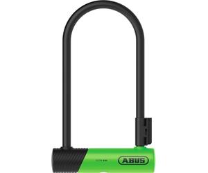 ABUS Padlock 410K Ultra, Variant 150HB230, Green | Robust lock for bicycle & e-scooter, 150HB140, includes practical frame bracket