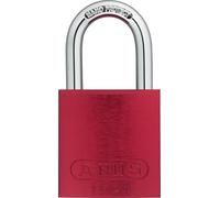 ABUS padlock 72/40 - lightweight titanium material with high corrosion protection - including 2 keys - security level 6 - red