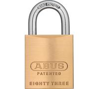 ABUS Padlock 83/45 - Flexible Lock with Interchangeable Cylinder - high Corrosion Protection with Nano Protect - Security with Brass, Hardened Steel, and Double Ball Lock