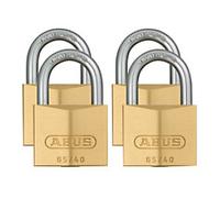 ABUS Padlock Keys 65/40 4 x 6.2 cm Gold 4 x Padlock