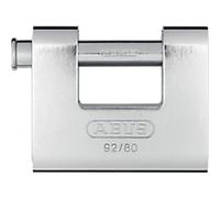 ABUS Padlock Keys 92/80 7.8 x 6.5 cm Silver 1 x Carded Padlock