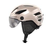 ABUS Pedelec 2.0 ACE City Helmet - High Quality E-Bike Helmet with Tail Light and Visor for City Traffic - for Women and Men