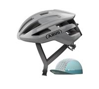 ABUS PowerDome ACE road bike helmet - with Race Cap - lightweight bike helmet with clever ventilation system - Made in Italy - for men and women
