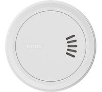 ABUS Prefira Smart smoke detector - certified and smart-home-enabled smoke detector with push messages, false alarm reduction, adaptive LED brightness - adhesive mounting and magnetic holder