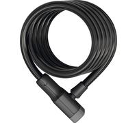 Abus Primo 5510k Key Coil 10mm x 180cm Cable Lock Black Cycling Bike Security