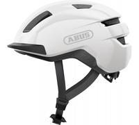 ABUS PURL-Y Bike Helmet - Suitable for E-Bikes and S-Pedelecs - Stylish NTA Safety Bicycle Helmet for Adults and Teenagers - White, Size M