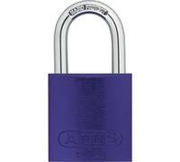 ABUS Purple 72/40 Lockout Tagout Padlock w/ 1"" Shackle Single Padloc