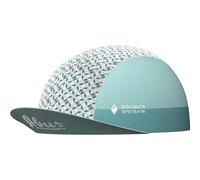 ABUS Unisex - Adults With Sweatband Race Cap, Porto Blue, S 57-59 Cm EU