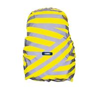 ABUS reflective rain cover for backpacks - Lumino X-Urban Cover - waterproof and visible backpack cover - yellow/silver