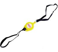 ABUS retractable memory cable - reminder cable for visual reminder of the brake disc lock - for motorbike security, yellow
