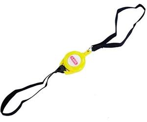 ABUS retractable memory cable - reminder cable for visual reminder of the brake disc lock - for motorbike security, yellow
