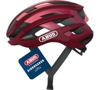 ABUS Road Bike Helmet AirBreaker, Bordeaux Red, Size S