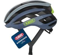 ABUS Road Bike Helmet AirBreaker, Light Grey (with Blue Tint), Size S