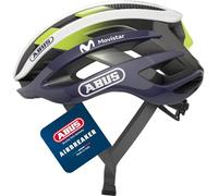 ABUS Road Bike Helmet AirBreaker, White/Blue (Movistar Team 24), Size S