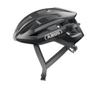 ABUS Road Bike Helmet PowerDome, Made in Italy, Shiny Black, S