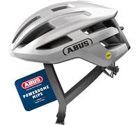 ABUS Road Bike Helmet PowerDome MIPS, Silver, Size S