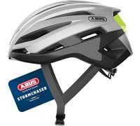 ABUS Road Bike Helmet StormChaser, Silver, Size S