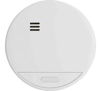 ABUS Smoke detector RWM150 for home - long-life 10-year battery - VdS tested according to DIN EN 14604 - 85 dB loud alarm - white