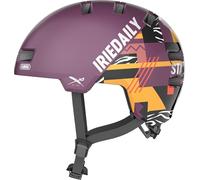 ABUS Skurb ACE City Helmet, Purple/Pattern, Size S