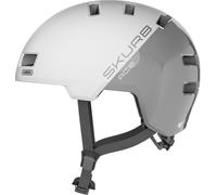 Abus Skurb Ace Urban Helmet White,Silver L