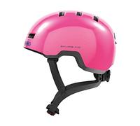 ABUS Skurb Kid children's helmet - robust bike helmet in skater look with space for a pigtail and a variety of designs - for girls and boys