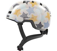 ABUS Skurb Kid children's helmet - robust bike helmet in skater look with space for a pigtail and a variety of designs - for girls and boys
