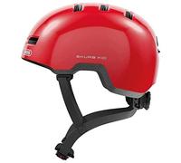 ABUS Skurb Kid children's helmet - robust bike helmet in skater look with space for a pigtail and a variety of designs - for girls and boys