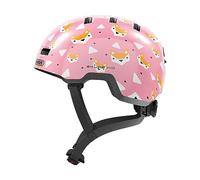 ABUS children's helmet Skurb Kid - robust bike helmet in skate style with room for a ponytail and various designs - for girls and boys - pink, size M