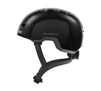 ABUS Skurb Kid children's helmet - robust bike helmet in skater look with space for a pigtail and a variety of designs - for girls and boys