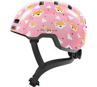 ABUS children's helmet Skurb Kid - robust bike helmet in skate style with room for a ponytail and various designs - for girls and boys - pink, size M