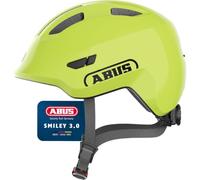 ABUS Smiley 3.0 children's helmet - bike helmet with a low fit, child-friendly designs & space for a pigtail - for girls and boys