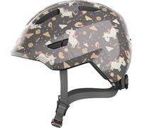 ABUS Smiley 3.0 children's helmet - bike helmet with a low fit, child-friendly designs & space for a pigtail - for girls and boys
