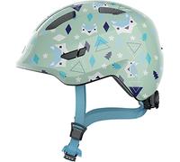 ABUS Smiley 3.0 children's helmet - bike helmet with a low fit, child-friendly designs & space for a pigtail - for girls and boys