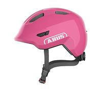 ABUS Smiley 3.0 children's helmet - bike helmet with a low fit, child-friendly designs & space for a pigtail - for girls and boys