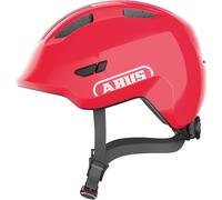 Abus Smiley 3.0 Junior Cycling Helmet Red Kids Padded Bike Ride Protection Cycle