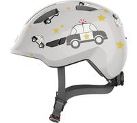 Abus Smiley 3.0 Kids Cycling Helmet in Grey Police S