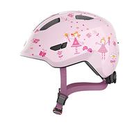 ABUS Smiley 3.0 children's helmet - bike helmet with a low fit, child-friendly designs & space for a pigtail - for girls and boys