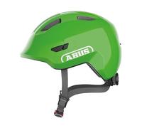 ABUS Smiley 3.0 Kids Helmet, Shiny Green, M